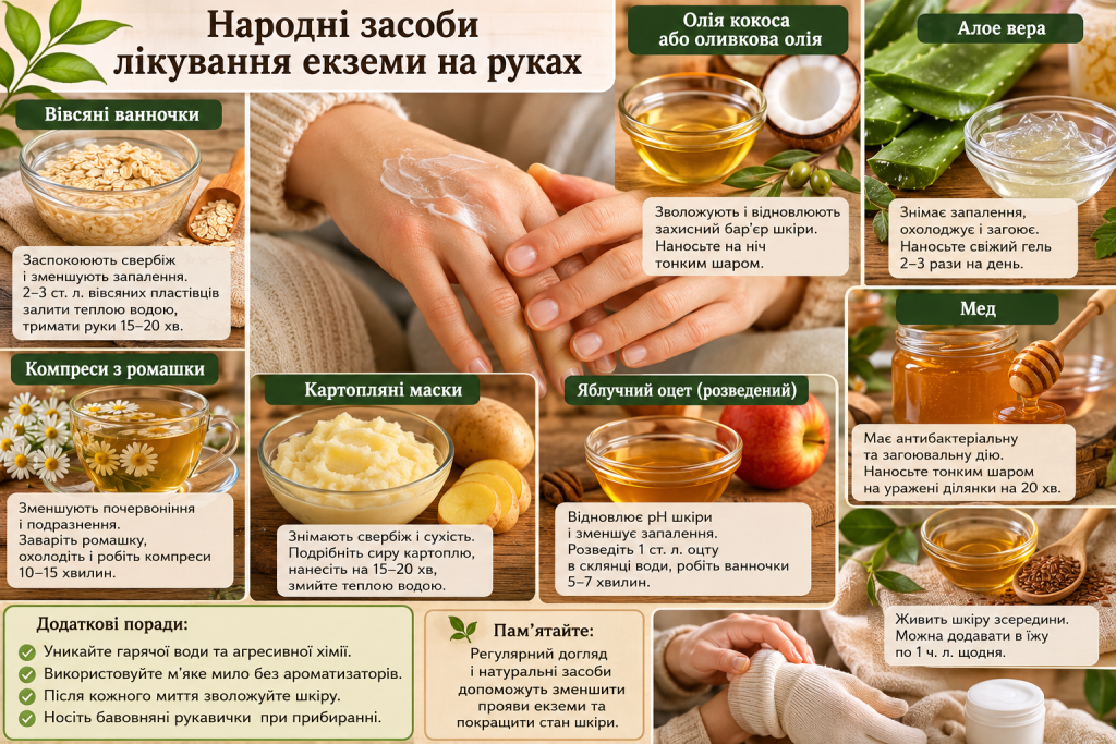 Як лікувати екзему народними засобами