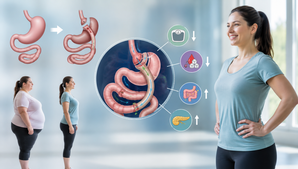 Roux-en-Y Gastric Bypass: влияние на массу тела и метаболизм